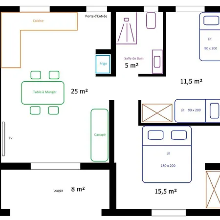 Les Muriers كالفي