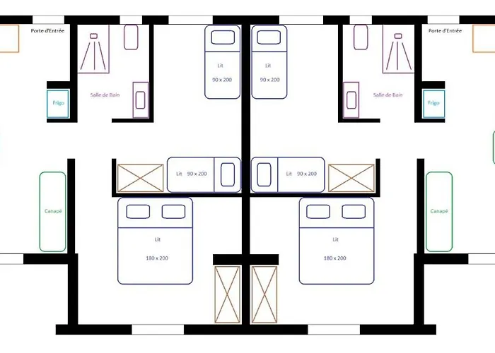 Les Muriers 公寓 *